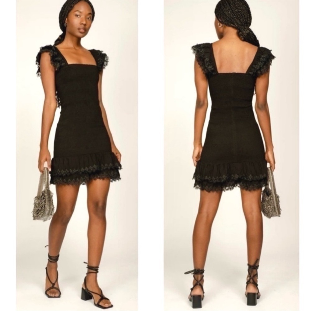 Peixoto Belle Mini Dress Black Size XS New Anthropologie - Picture 2 of 6